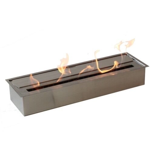 Enjoyfires stainless steel bio ethanol burner 92x19x10cm