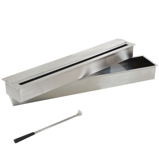 Enjoyfires stainless steel bio ethanol burner 92x19x10cm